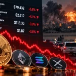Біткоїн обвалився нижче $80 000