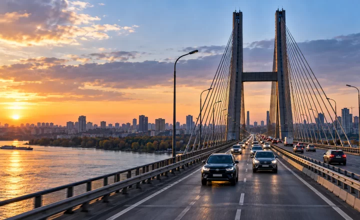 Південний міст у Києві частково відкрили