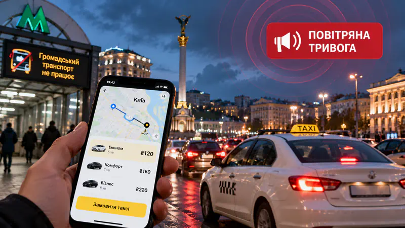 Таксі в Києві більше не зможе дорожчати