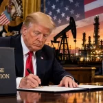 Трамп подписывает закон о нефтедобыче