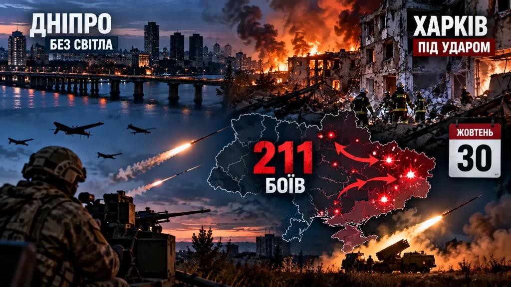 україна_ 30 жовтня під ударами
